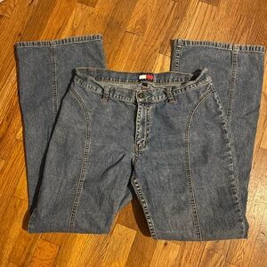 Tommy Hilfiger Y2K Lowrise Blue Flare Jeans